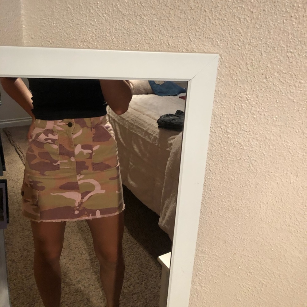 NWT Hollister camp utility skirt